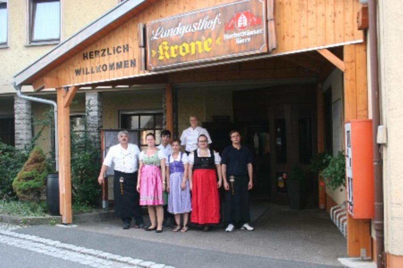 Landgasthof Zur Krone Krautheim Εξωτερικό φωτογραφία